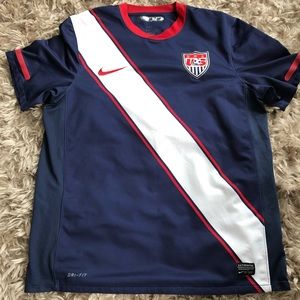 Nike Blue/Red US Soccer Jersey